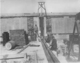 Neubau Kanalüberführung Minden 1913