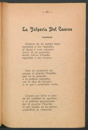 La pulpería del cuervo