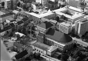 Freiburg: Umbau Stadttheater, von Süden