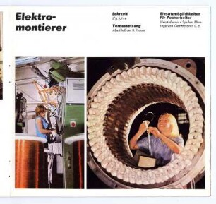Prospekt: VEB Elektromaschinenbau Sachsenwerk Dresden