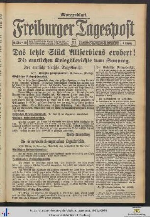 21.11.1915 (Morgenblatt)