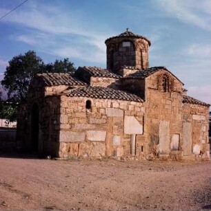 Lygourio. Agios Ioannis Eleimonas mit antiken Spolien