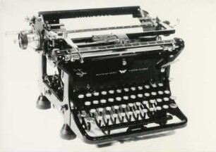 Notenschreibmaschine der Wanderer-Werke Vorm. Winklhofer & Jaenicke