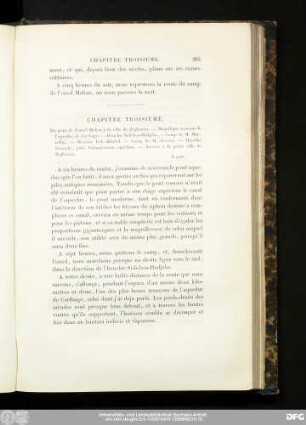 Chapitre Troisième.