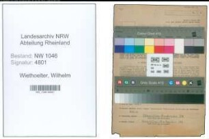 Entnazifizierung Wilhelm Wiethoelter , geb. 27.01.1910 (Tischler)