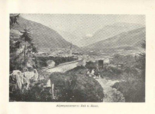 Alpenpanorama. Zell a. Ziller