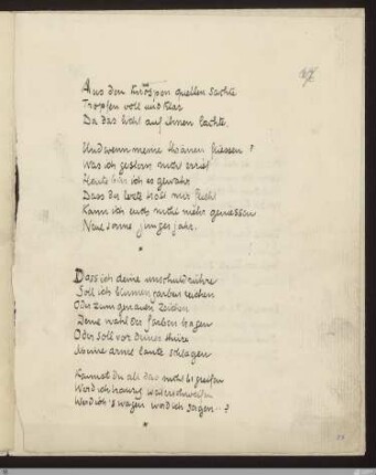 Aus den knospen quellen sachte : [SW III: H6]; [SW III, S. 58/135-136]