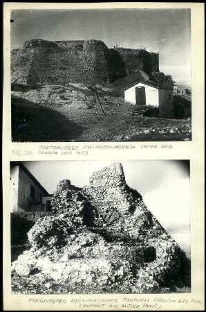 Tortraverse und byzantinischer Torturm