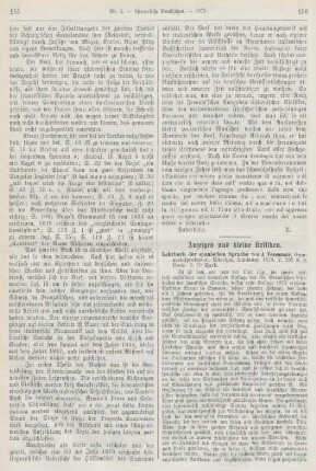 156-158 Kleine Kritiken