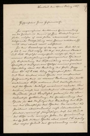 Nr. 9 Brief von Oskar Emil Meyer an Franz Ernst Neumann. Breslau, 30.3.1867