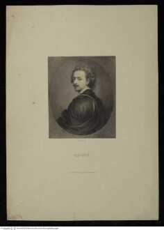 Portrait des Anton Van Dyck - Selbstporträt Van-Dyck