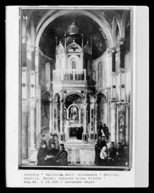 Inneres einer Kirche