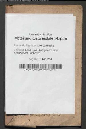 Erblasser: Budde gt. Bartmann, Hermann Engelhard: