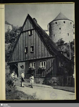 102 Das Hexenhäusel und die Bastei an der Fischerpforte