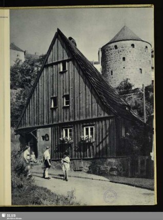 102 Das Hexenhäusel und die Bastei an der Fischerpforte