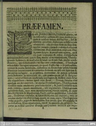 Praefamen