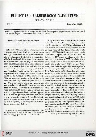 Nr. 11 (Dicembre 1852)