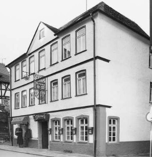 Fachwerkwohnhaus; Büdingen, Neustadt 1