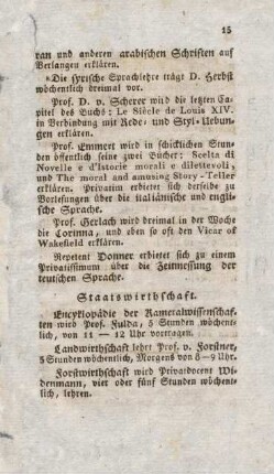 15-16, Staatswirthschaft