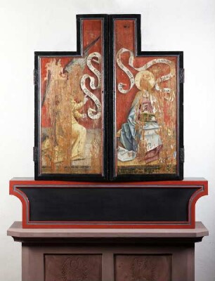 Marienaltar — Verkündigung der Geburt Christi