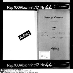 Livreen bischöflicher Bediensteter