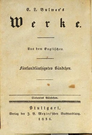 Rienzi : der letzte Tribun ; ein Roman ; in sieben Bändchen, 7
