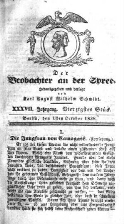40. Stueck, 1. Oktober 1838
