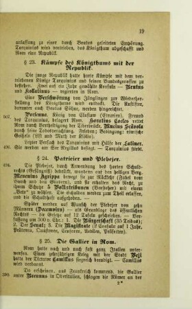 25. Die Gallier in Rom
