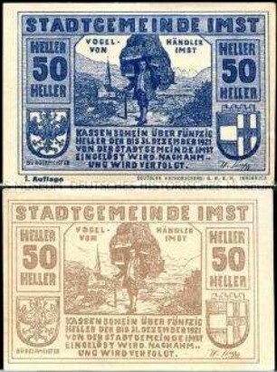 Imst, Tirol 50 Heller