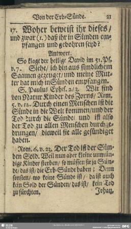 [Von der Erb-Sünde]