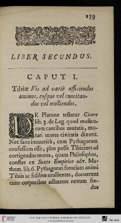 Liber secundus