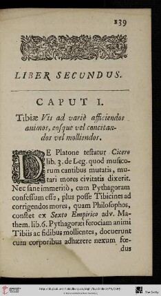 Liber secundus