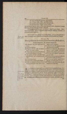 Caput VI. De acquisitione derivativa facto hominis, ubi de alienatione imperii, & rerum imperii.