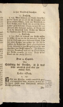 63-68, 4. Capitel (§ 140 - 153)