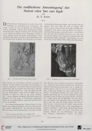 8/9: Die verschollene "Kreuztragung" des Hubert oder Jan van Eyck, [2]