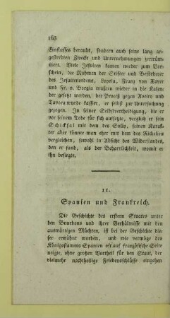 11. Spanien und Frankreich