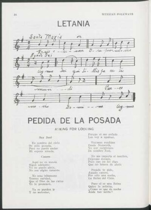 Pedida de la posada