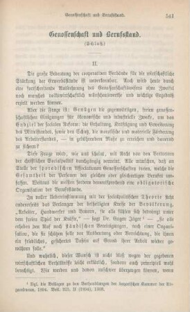 541-558 Genossenschaft und Berufsstand : Schluß