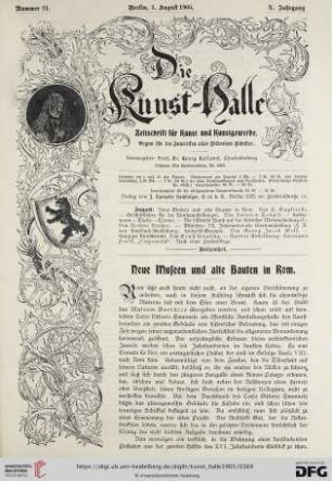 Nummer 21 (1. August 1905)