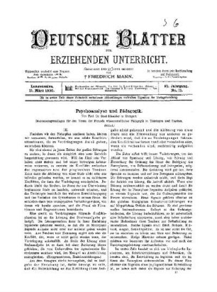 Psychoanalyse und Pädagogik