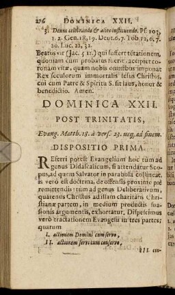 Dominica XXII.
