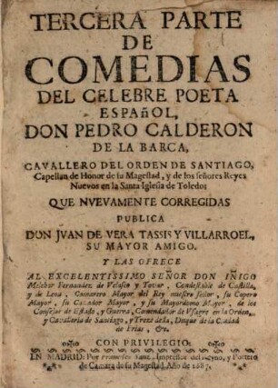 Comedias, 3