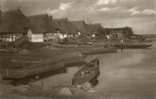 Fischerdorf : Kamp (heute Kępa / Polen), westlich von Kolberg. Fischerdorf