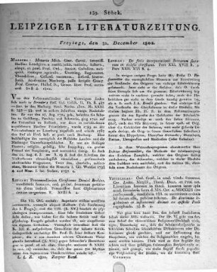 Marburg: Memoria Mich. Conr. Curtii, Sereniss. Hassiae Landgrav. a consil. justit. intimis, historr., eloqu. et poes. Prof. Ord., Societ. Castellan. antiquitt, itemque agricult., Goetting. Regiomont. Theodiscae, Cellens. oeconom., Erford. literar. socii. Academiae Marburg. jussu scripsit Georg. Frid. Creuzer, Philos. D., Graec. Iiter. Prof. extraord. 30 S. 8. 1802.