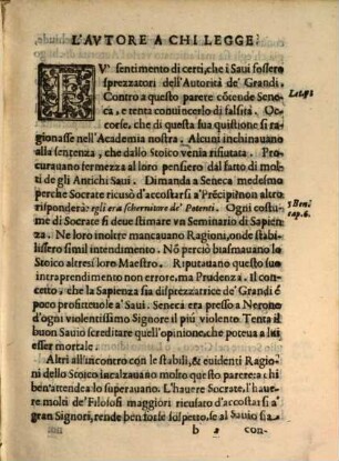 Che al Savio è Convenevole il Corteggiare : Libri 4