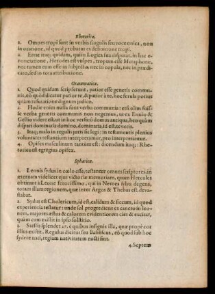 Rhetoricae.