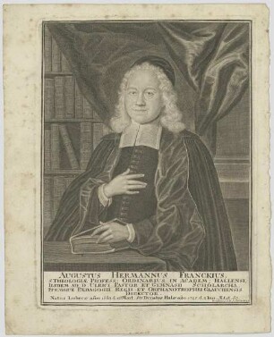 Bildnis des Augustus Hermannus Franckius