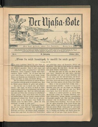 Nr. 4. Oktober 1914.