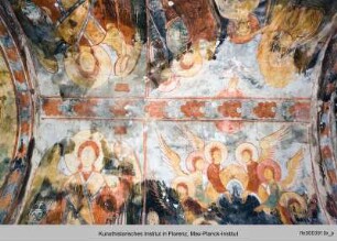 Die Ausmalung der Kirche der Erzengel : Erzengel und die Geburt und die Taufe Christi