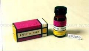 Verpackung des INH-o-van (o-Vanillin-isonikotinsäurehydrazon zur Tuberkulosetherapie)